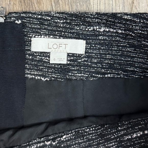 LOFT • Tweed A-Line Mini Skirt - Picture 6 of 10